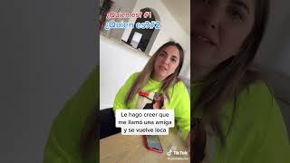 Le Hago Creer Que Me Llamo Una Amiga Y Se Vuelve Loca [upl. by Coopersmith]