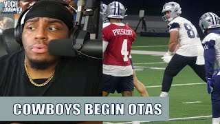 ✭ Takeaways amp Observations from Cowboys OTAs Day 1 [upl. by Noivad]