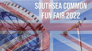 ITS BACK Southsea Fun Fair Vlog  on the Common for The Platinum Jubilee 2022 EPIC FUNFAIR [upl. by Cyma479]