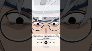 Naruto use Rasengan for the 1st time naruto narutoshippuden kabuto [upl. by Elcarim791]