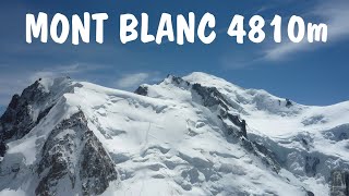 Mont Blanc summit Droga Włoska Papieska Alpy 2 sierpień 2024 4K [upl. by Castra231]