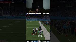 THE BEST TIME FOR A FUMBLE Madden 25 [upl. by Inat689]