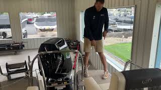 Luxury Lounger Pontoon Barletta For Sale in Minnesota 2024 Lusso 25 M  Walkthrough Video [upl. by Ateekahs200]