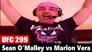 UFC 299 Sean OMalley vs Marlon Vera FULL FIGHT REACTION [upl. by Eseuqram548]