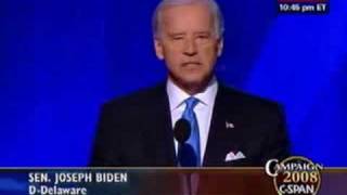 Sen Joe Biden DDE Addresses the DNC [upl. by Braca]