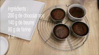 Recette INRATABLE du fondant au chocolat Vraiment 🤔🤔🤔✔ fondant chocolat fondantauchocolat [upl. by Nalek454]