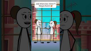 Secret Interview Before Resignation Creates Tension🙄 viralvideo foryou animation job fyp usa [upl. by Selwin]