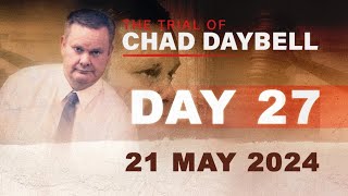 LIVE The Trial of Chad Daybell Day 27 [upl. by Anirda]