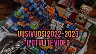 Uusivuosi rakettien ammuntaa 2022 2023  Vuoden kohokohta [upl. by Ardiedal]