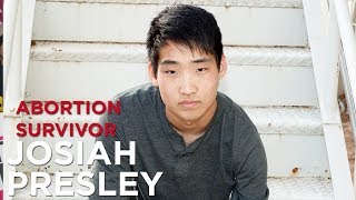 National Convention for Life Josiah Presley tells how he survived an abortion [upl. by Enneira]