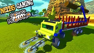 Scrap Mechanic  Logging Machines [upl. by Ihsorih]