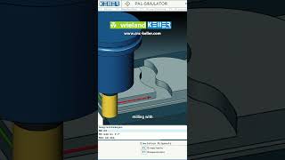 Theory Meets Practice CNC Training of the Future SYMplus KELLERSoftware cncsoftware cncmilling [upl. by Hcnarb]