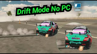 COMO FAZER DRIFT MODE NO PCEMULADOR  Car Parking Multiplayer [upl. by Shermy352]