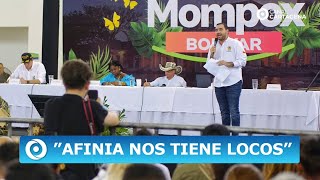 Gobernador de Bolívar se la cantó al Presidente Petro por las tarifas de energía en la Costa Caribe [upl. by Illib]