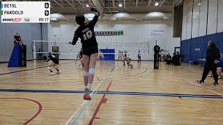 Barrie Elites Lightning 15U vs Pakmen Gold Premier Division  OVA Tournament  March 18 2023 [upl. by Stulin]