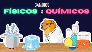 💧 Cambios Físicos y Químicos de la materia 🔥  Ejemplos [upl. by Gladine195]