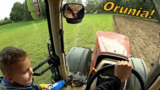 Orka Zimowa 2021  Case Magnum 340 AFS Vs Lemken Diamant 16VT [upl. by Enilrahc]