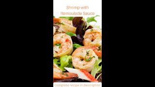 Diabetic Recipe  Shrimp with Rémoulade Sauce [upl. by Cotsen]