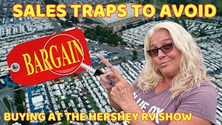 🛑MUST KNOW TACTICS OUTSMART THE RV SALESMAN HERSHEY RV SHOW TRAP GUIDE  HOW TO AVOID SALES TRAPS🤬 [upl. by Aihsel]