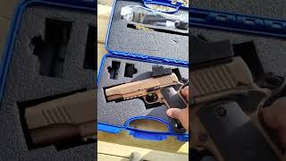 Unboxing New GirsanEAA Corp MC 1911 45 With Red Dot Carry Optics STV In LCR Sweater [upl. by Ardath]