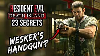 23 SECRET Details You Mightve Missed In Resident Evil Death Island [upl. by Liv337]