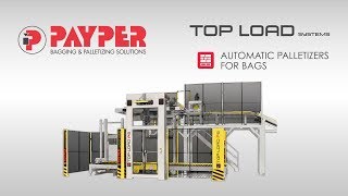 High Infeed Level Palletizer TOP LOAD PAYPER Palletizing Solutions [upl. by Engracia276]