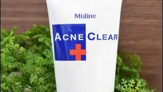 Mistine Acne Clear face wash [upl. by Akeenat313]