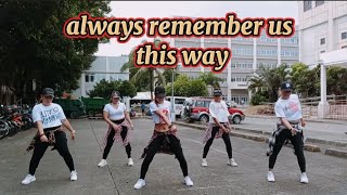 always remember us this way  tiktok viral  dj tons remix  dance workout [upl. by Alomeda421]