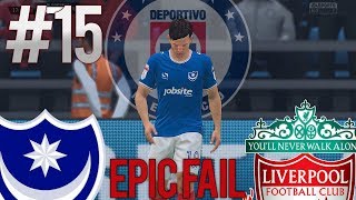 FIFA 18  Modo Carrera Portsmouth Cap 15 La CRUZAZULEADA más GRANDE [upl. by Anitneuq100]