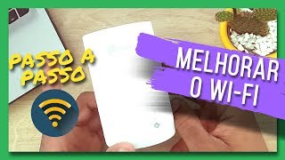 Como Melhorar o WiFi com REPETIDOR TPLINK  Passo a Passo [upl. by Dael254]