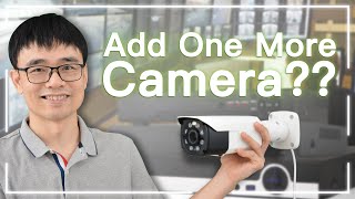 How to add the 5th camera to 4 port NVR [upl. by Themis459]