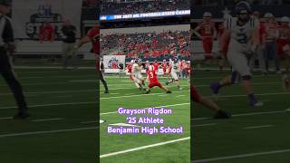 Grayson Rigdon is a CHEAT CODE😭 football [upl. by Anitsenre]