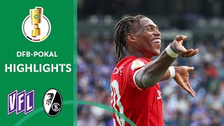 Double pack for newcomer  VfL Osnabrück vs SC Freiburg 04  Highlights  DFBPokal First Round [upl. by Attenod]