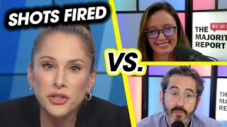 Ana Kasparian CALLS OUT Emma Vigeland amp Sam Seder of The Majority Report  TMR Fires Back [upl. by Aralk]