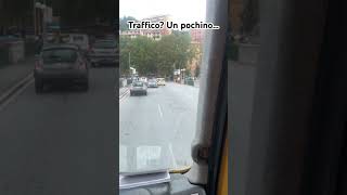 Traffico Un pochino… pensa con un autocarro fare una svolta… patenteC autocarro Genova [upl. by Arman]