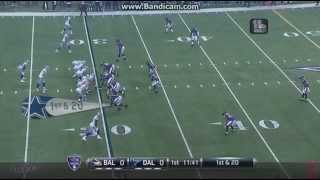 Ravens VS Cowboys Courtney Upshaw fumble TD [upl. by Hayalat]