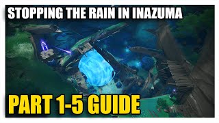 Orobashis Legacy  Stopping rain in Inazuma  Genshin Impact Guide [upl. by Shipp]