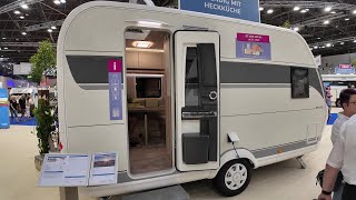 HOBBY DELUXE 400 small caravan 2025 [upl. by Mailand]