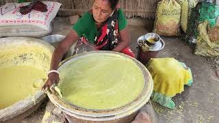 Traditional Papad Making Complete Process of Bengal  Famous Papad Making Process [upl. by Mossolb716]