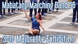 Mabatang Marching Band 56  Solo Majorette Exhibition  Abucay Bataan Fiesta 2024 [upl. by Yrffoeg]