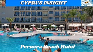 Pernera Beach Hotel Pernera Cyprus  2024 Tour Around [upl. by Noffets]