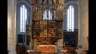 Das Geheimnis des Feiertagsaltares der St Marien Kirche zu Bernau bei Berlin [upl. by Anomor995]