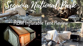 RBM Koala 7 TENT Inflatable in Sequoia National Park [upl. by Fu660]