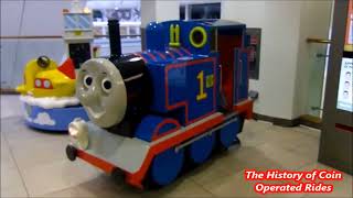 1990s RG Mitchell Coin Operated Steam Engine Kiddie Ride  Thomas the Tank Engine [upl. by Occer]