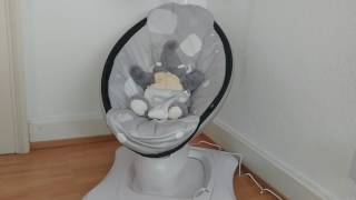 Review Die elektrische Babywiege mamaRoo von 4moms [upl. by Ayinat]