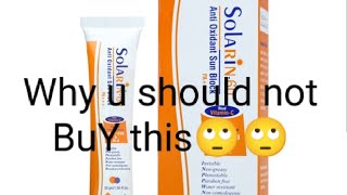 Solarin N60 PA antioxidant hybrid sunscreen review [upl. by Dicks923]