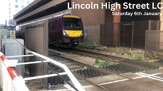 Brand New Alarm Lincoln High Street Level Crossing Part 1 060124 [upl. by Nivel]