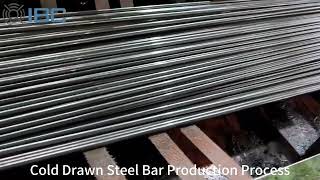 Cold Drawn Steel Bar Production Process [upl. by Joacima]