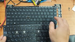 HP EliteBook 845 G8 Keyboard replacement [upl. by Stig353]