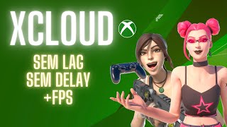 COMO jogar FORTNITE no XCLOUD sem LAG e sem DELAY Xbox Cloud Gaming fortnitexcloud fortnine [upl. by Ecnahc]